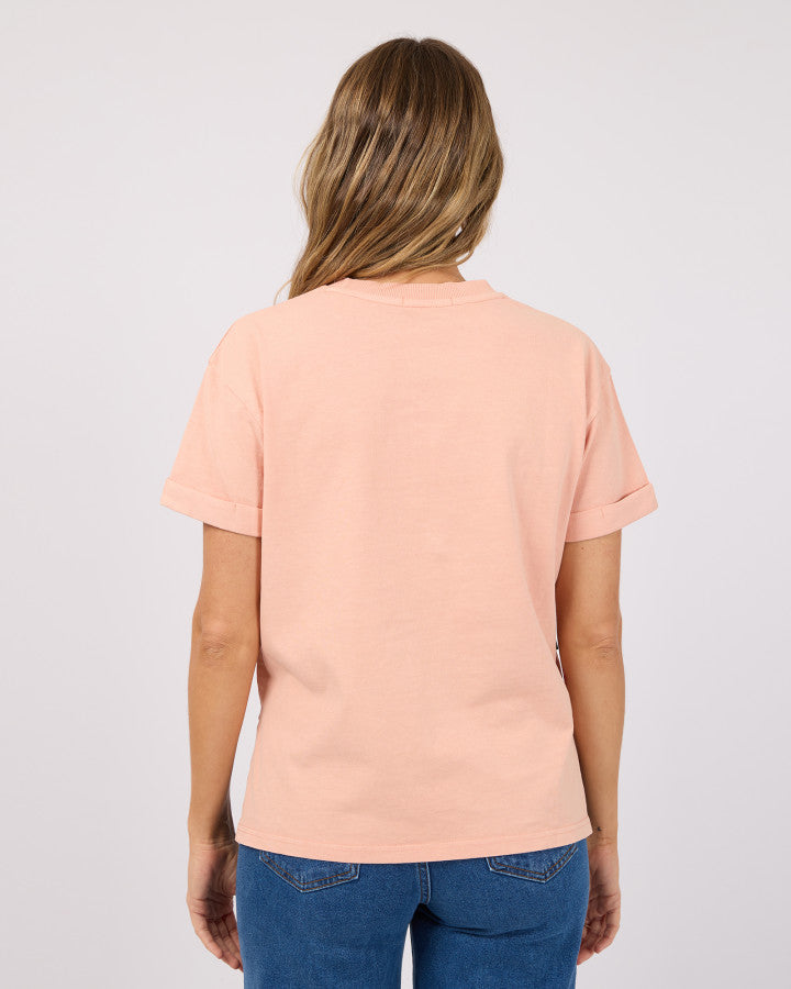 All About Eve Washed Tee - Peach