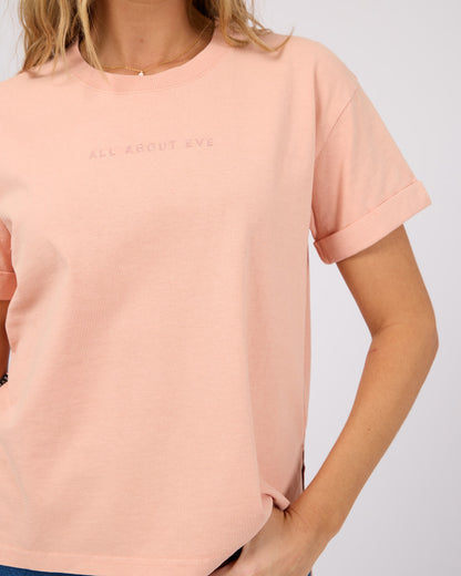 All About Eve Washed Tee - Peach