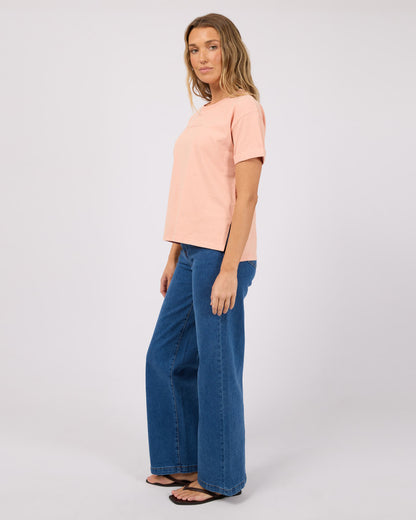 All About Eve Washed Tee - Peach