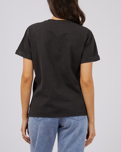 Washed Tee - Washed Black