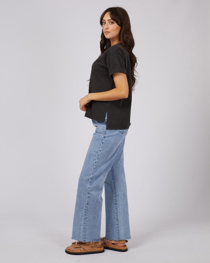 Washed Tee - Washed Black