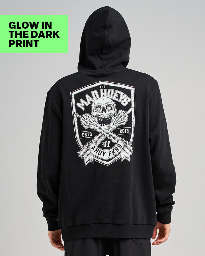 Ahoy Fkrs Shield Hooded Pullover