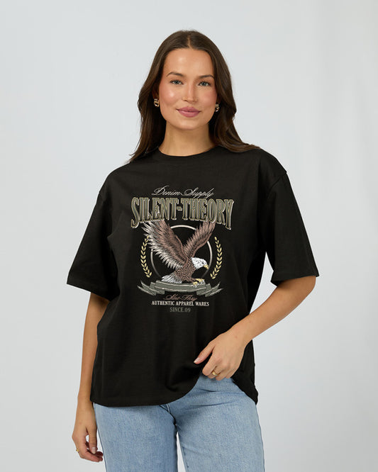 Airbourne Tee - Washed Black