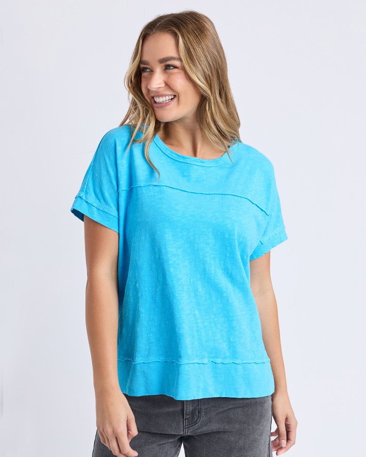 Allison Tee - Azure Blue