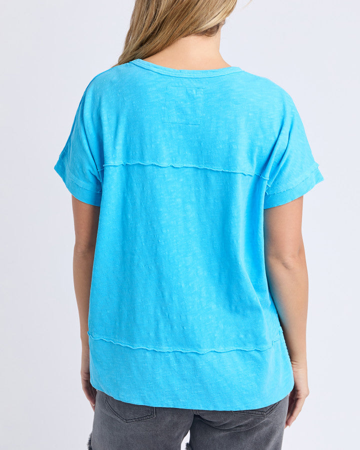 Allison Tee - Azure Blue