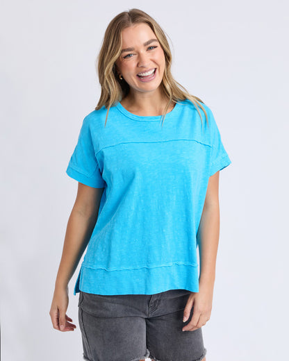 Allison Tee - Azure Blue