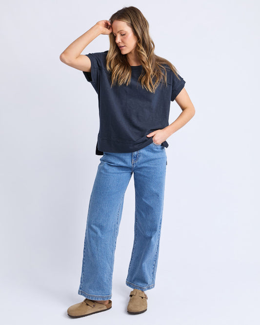 Foxwood Allison Tee - Navy