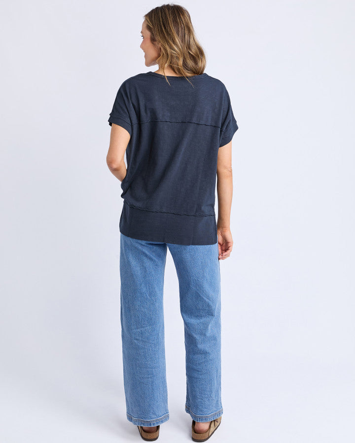 Foxwood Allison Tee - Navy