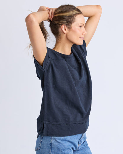 Foxwood Allison Tee - Navy