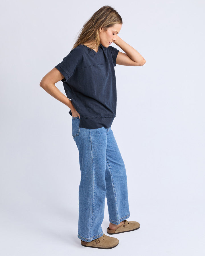 Foxwood Allison Tee - Navy