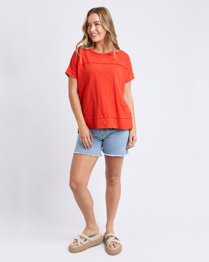 Foxwood Allison Tee - Red