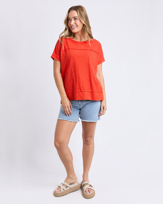Foxwood Allison Tee - Red