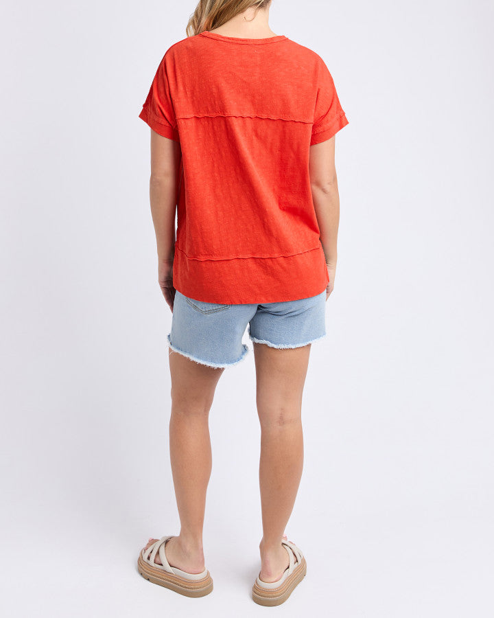 Foxwood Allison Tee - Red