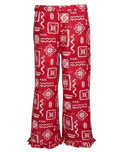 Amalfi Pant - Red Print