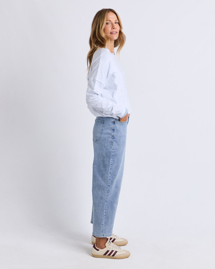 Foxwood Ambrose Barrel Jean | Light Blue