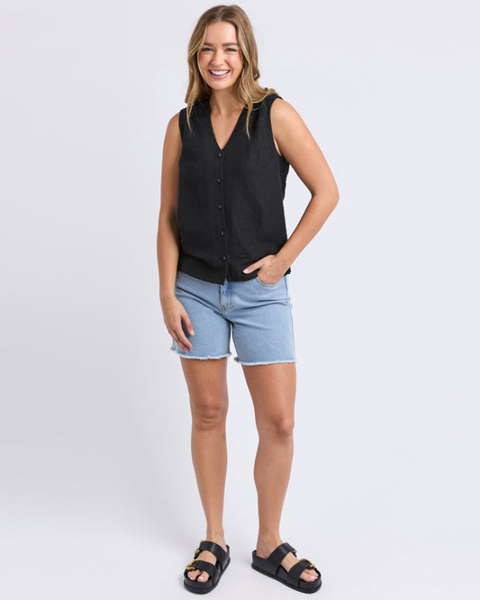 Foxwood Anara Top - Black