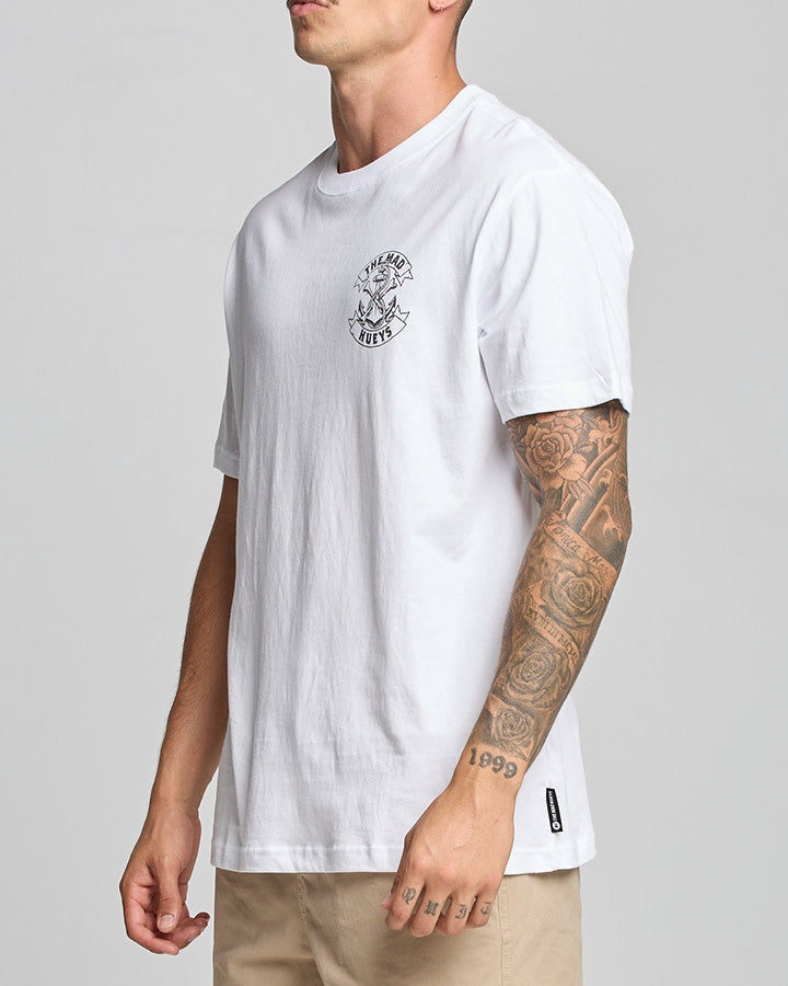 Anchor Bones SS Tee - White