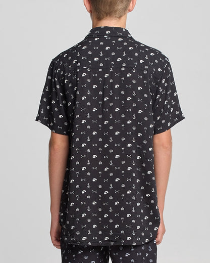 Youth Anchor Bones Woven Shirt