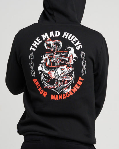 Anchor Management | Hooded Pullover - Black