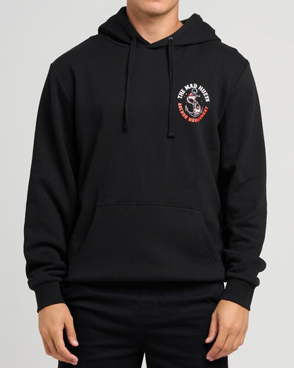 Anchor Management | Hooded Pullover - Black