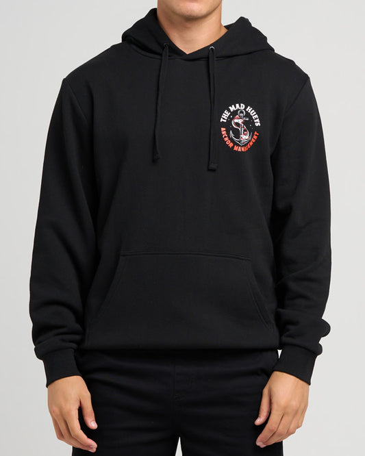 Anchor Management | Hooded Pullover - Black