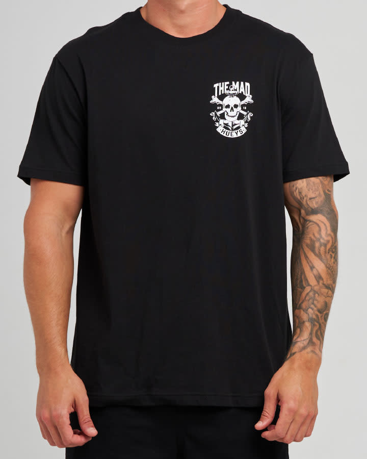 Anchor Skull | SS Tee - Black