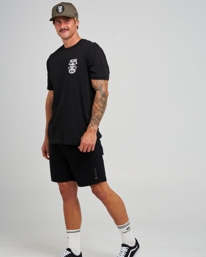 Anchor Skull | SS Tee - Black