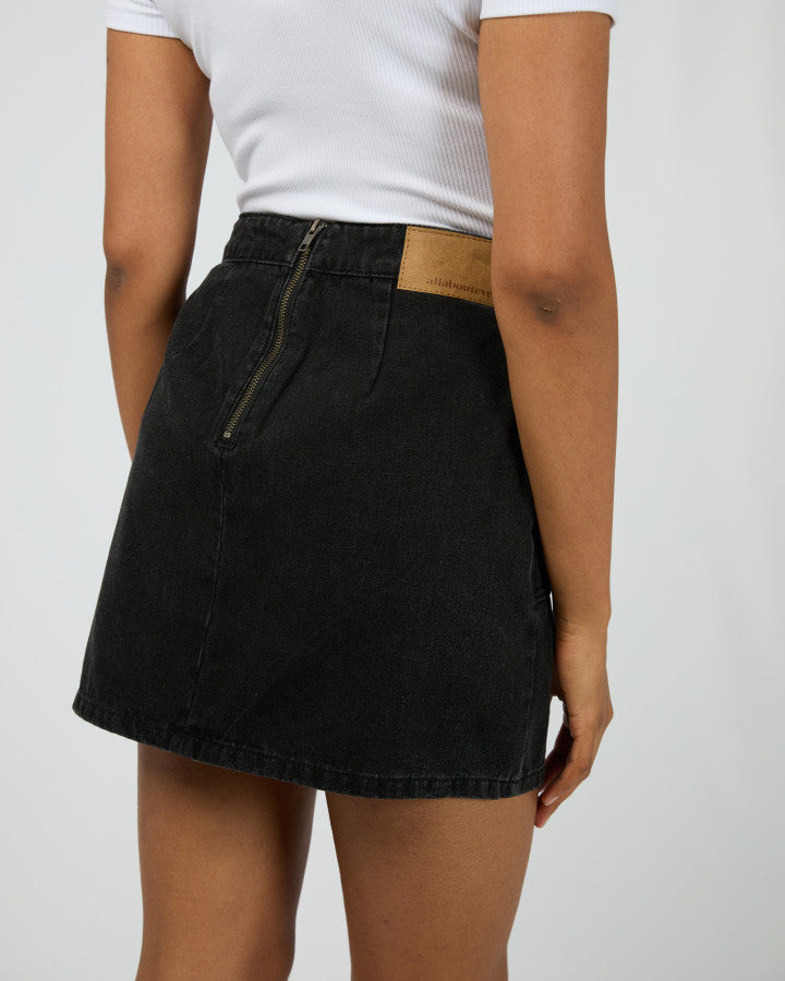 Becca Skirt - Washed Black