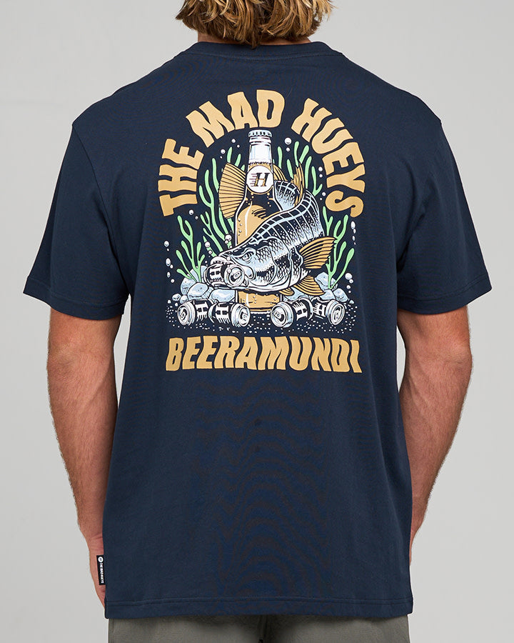 Beeramundi | SS Tee - Navy