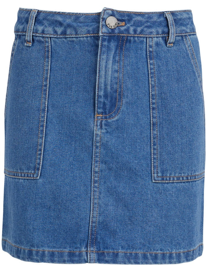 Girl's Bella Skirt - Denim