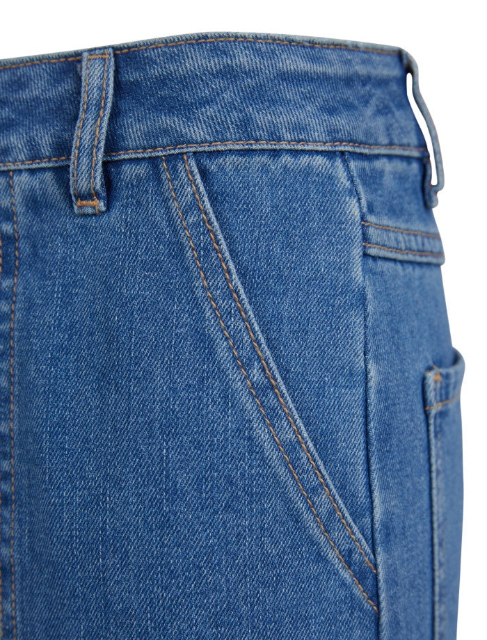 Girl's Bella Skirt - Denim