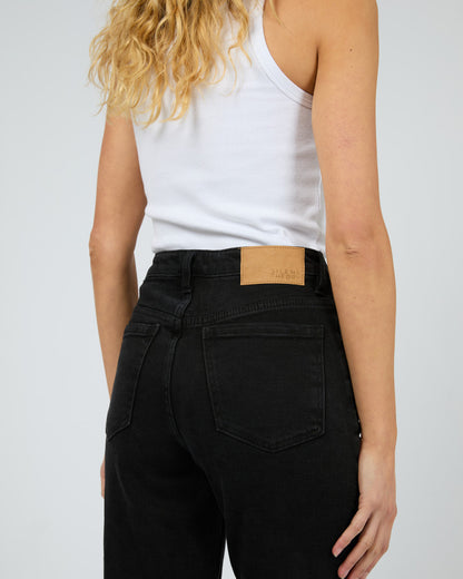 Cali Straight Jean - Midnight Black