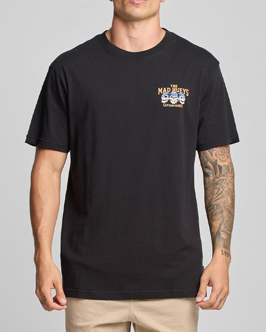 Captain Cooked SS tee - Black