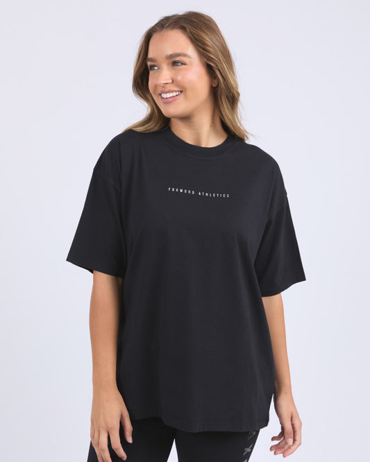 Captain Tee - Washed Black