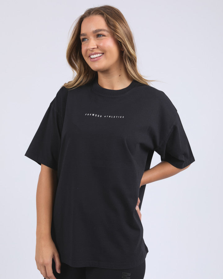 Captain Tee - Washed Black
