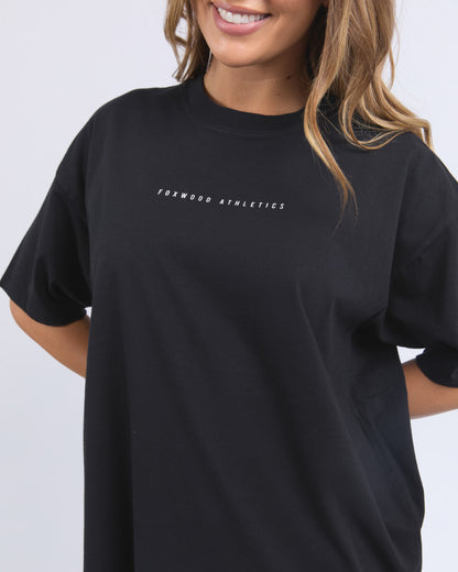 Captain Tee - Washed Black