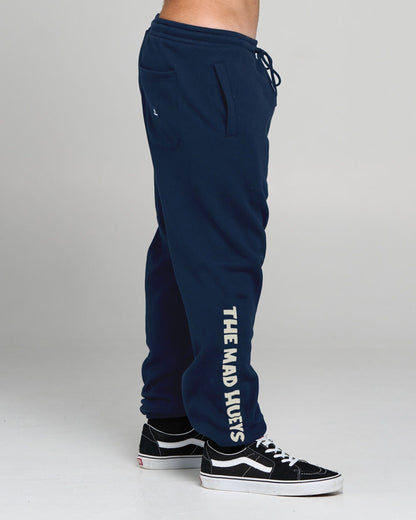 Caught Fk All Jaw | Trackpant – Navy