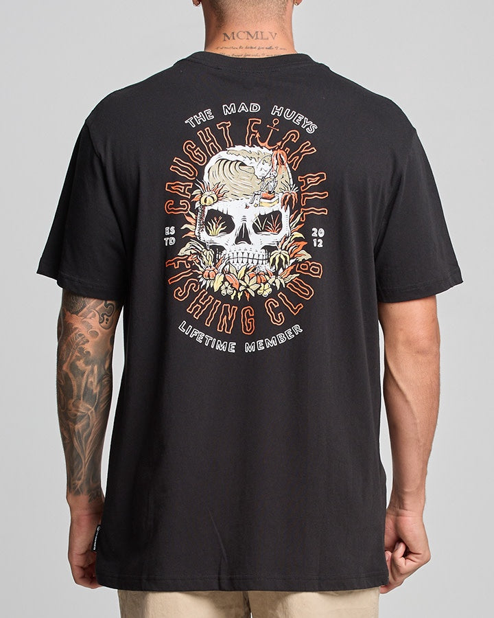 Caught Fk All SS Tee - Black (New Design)