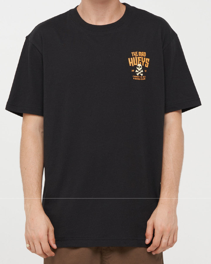 Caught Fk All Skull SS Tee | Black