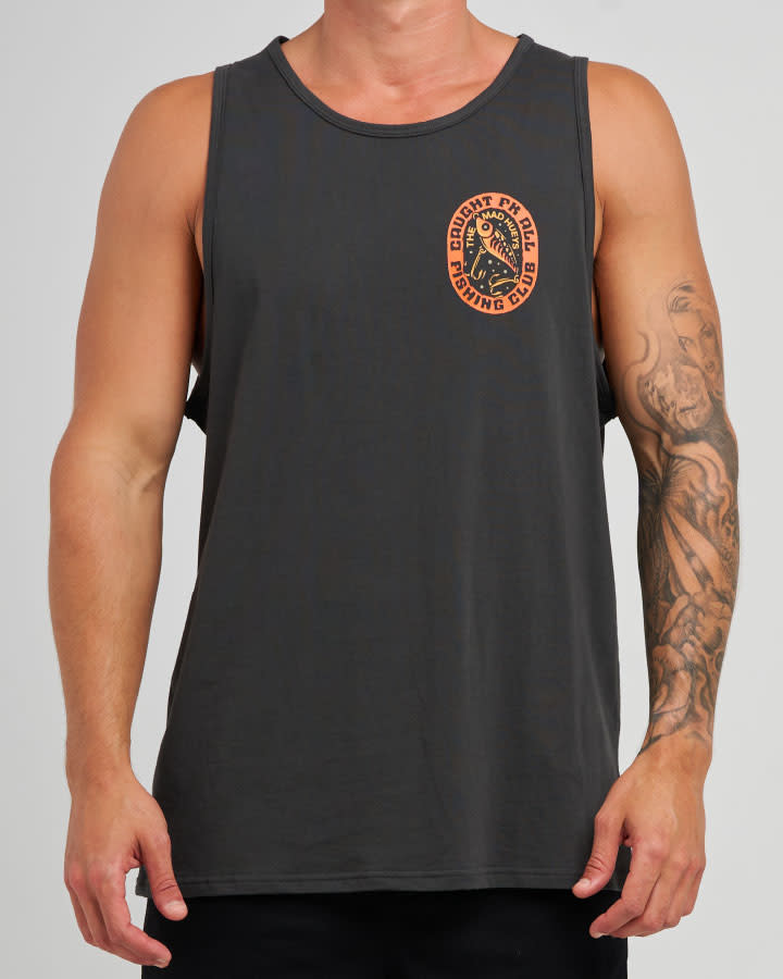Caught Fk Skull Tank - Black