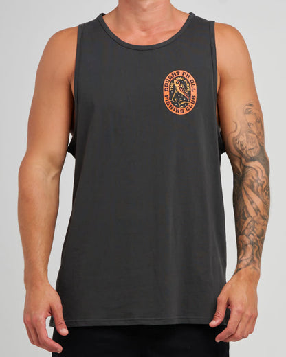 Caught Fk Skull Tank - Black