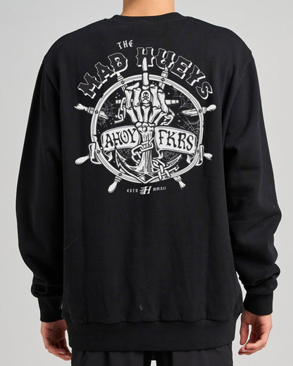 Chain Fkrs | Crew - Washed Black