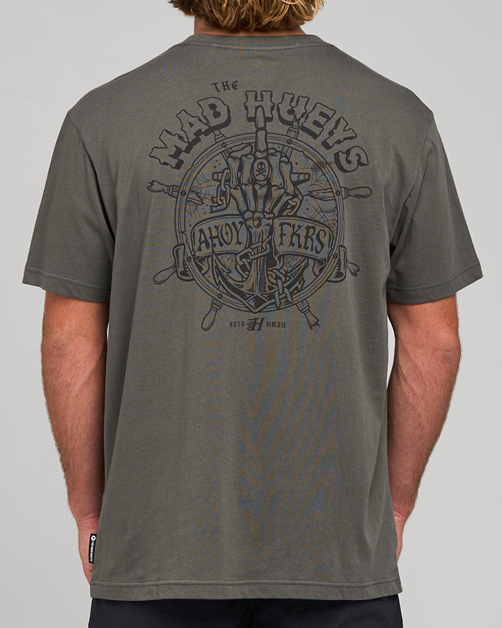 Chain Fkrs | SS Tee - Charcoal