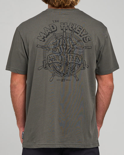 Chain Fkrs | SS Tee - Charcoal