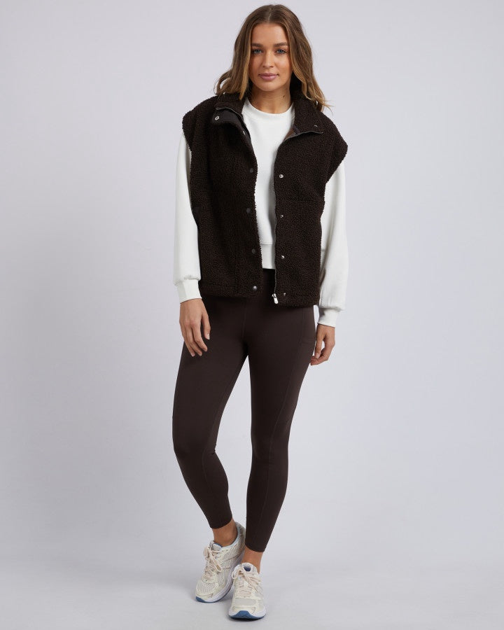 Cliff Hanger Vest - Brown