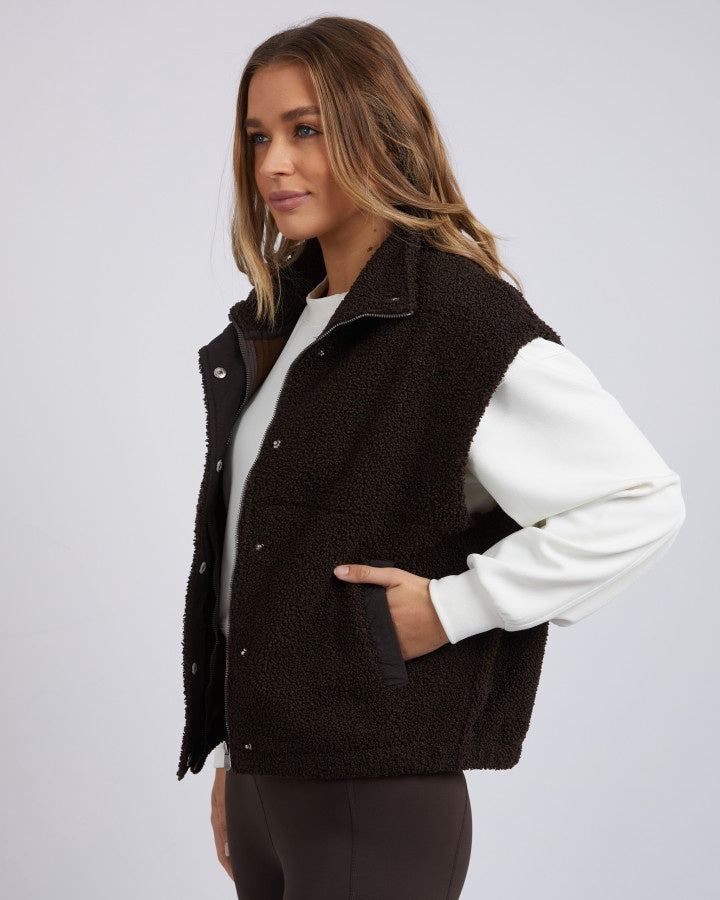 Cliff Hanger Vest - Brown