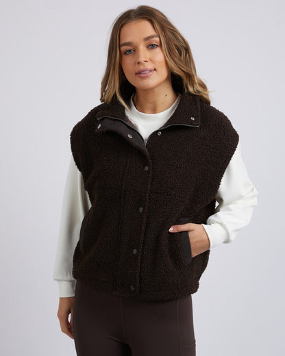Cliff Hanger Vest - Brown