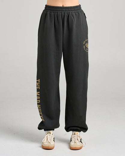 Close Chest - Womens Trackpant - Black