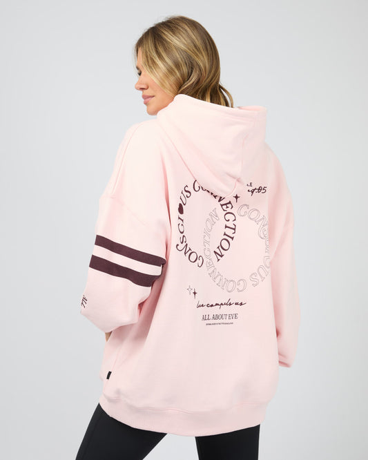 Conscious Relaxed Hoodie - Pale Pink