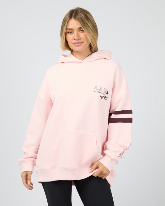 Conscious Relaxed Hoodie - Pale Pink